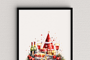 150 Christmas Coloring Pages Bundle, a Seasonal Illustration by Daffodil Dream Studio (Thumbnail 16 of 18)
