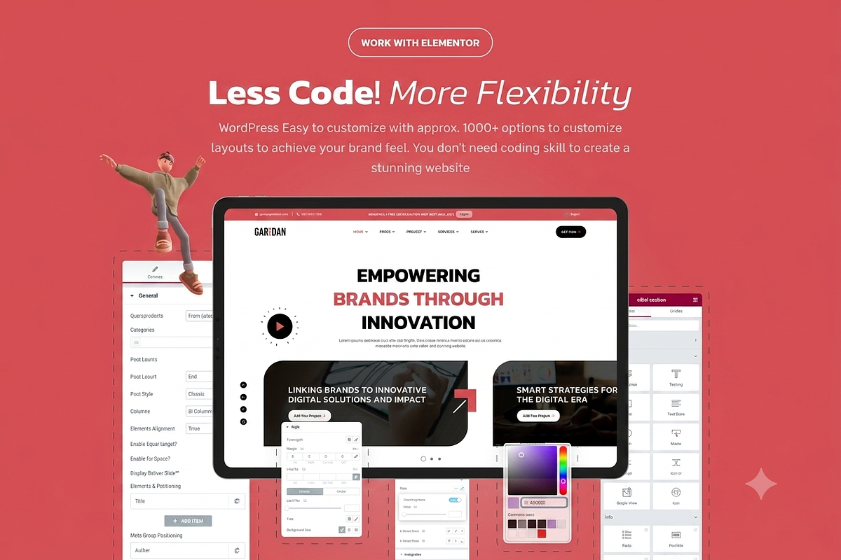 Garudan - Agency WordPress Theme, a WordPress Template by ThemesRain (Photo 2 of 3)