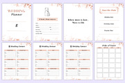 Wedding Planner Canva Template, a Stationery Template by Mustafiz (Thumbnail 2 of 5)