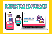 50 Resort Vacation Planning Icon Set, a Solid Icon by Flat Icons (Thumbnail 3 of 7)