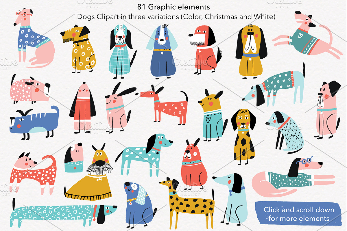 Dogs & Cats, an Animal Illustration by Oksana Stepova (Photo 5 of 20)