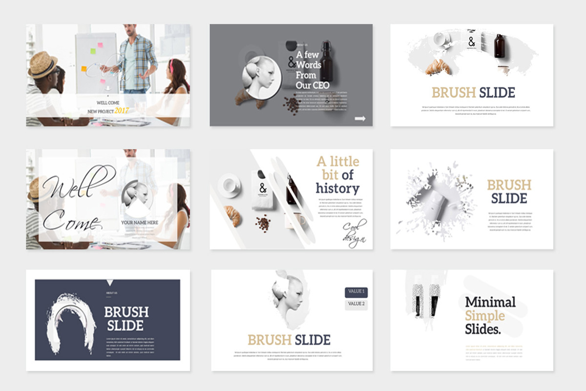 Clean Powerpoint Presentation, a Presentation Template by SlideBester (Photo 2 of 13)