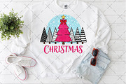 Pink Christmas Trees PNG, an Illustration by Craft Nest (Thumbnail 6 of 6)