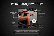 Black Friday Laser Hair Removal, a Social Media Template by DesignsbyMariaStudio (Thumbnail 6 of 10)