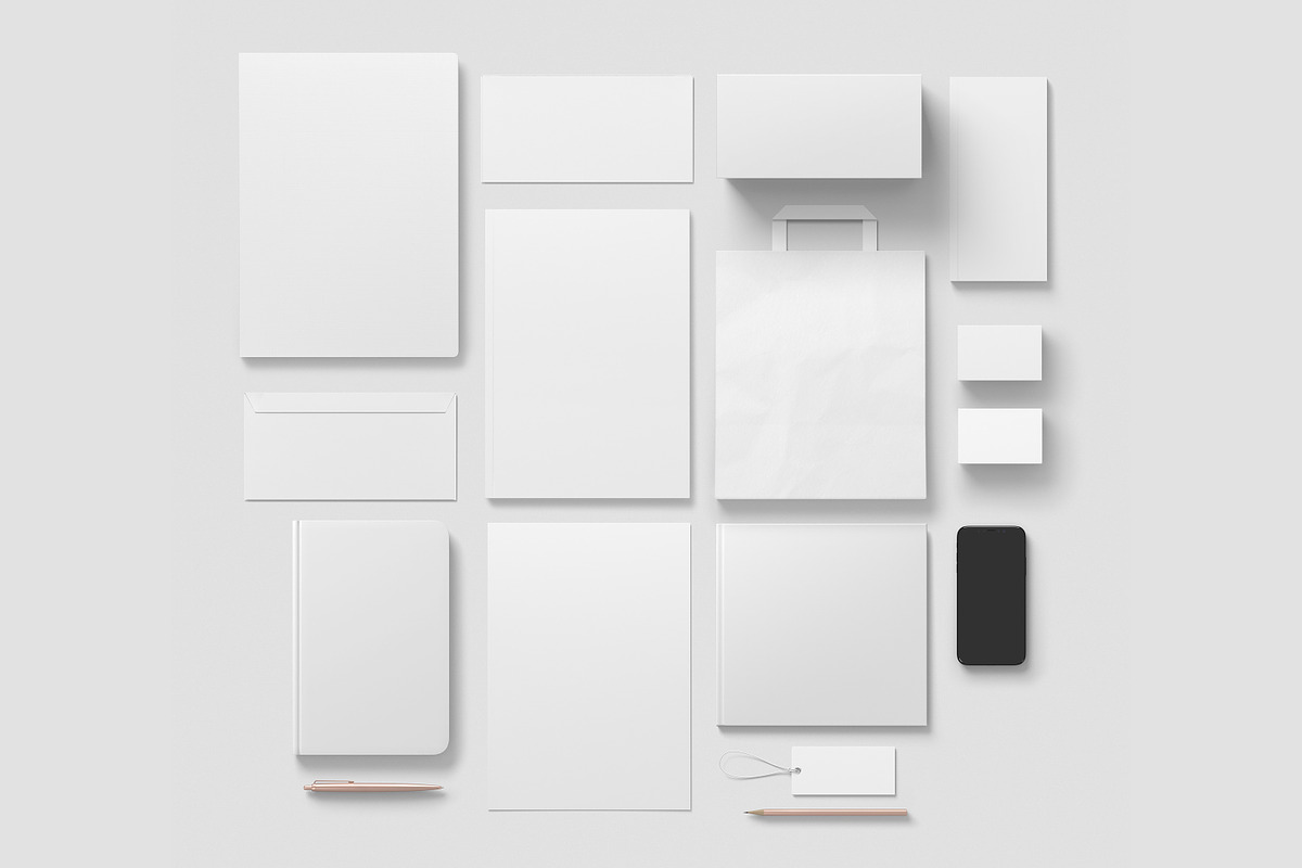 Stationery Branding Mockup #1, a Product Mockup by Seven Lights (Photo 2 of 3)