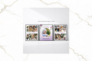 3 Panel Funeral Collage Canva FR009, a Poster Template by TyphoonStudio (Thumbnail 7 of 9)