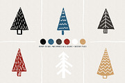 Linocut Winter Illustrations, an Object Graphic by amber&ink (Thumbnail 3 of 7)