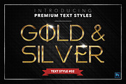 Gold & Silver #3 - 15 Text Styles, a Layer Style Add-On by Jonas Stensgaard (Thumbnail 3 of 18)