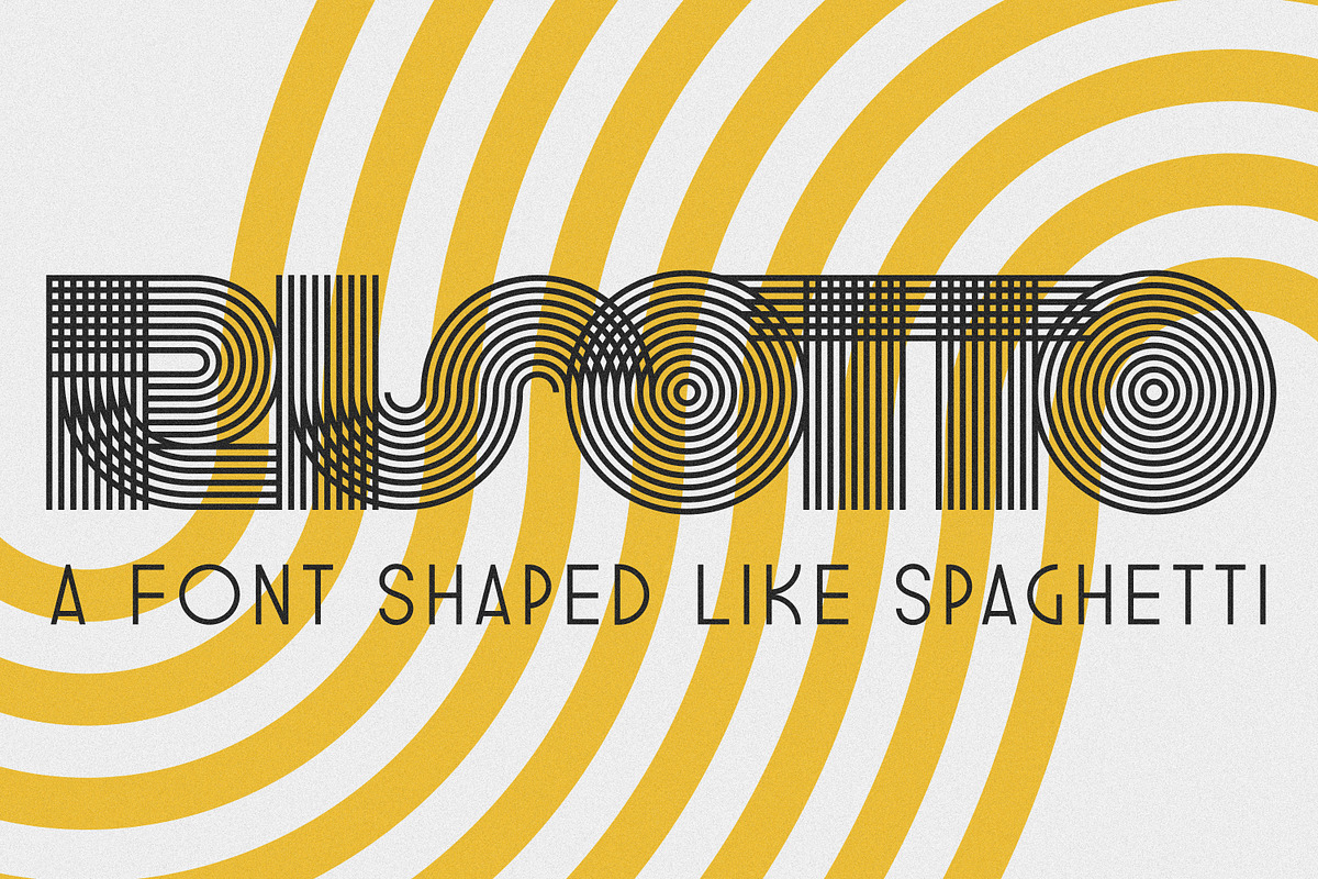 Risotto - Display Font, a Sans Serif Font by Suolahti Type (Photo 1 of 9)