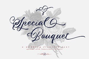 Special Bouquet | A Flourish Font