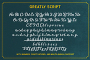 Greatly Font Duo + Logo Templates, a Script Font by Letterhend Studio (Thumbnail 11 of 12)