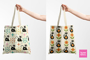 Atomic Cats and Starbursts Patterns, a Pattern Graphic by Yasmine Patterns (Thumbnail 6 of 8)