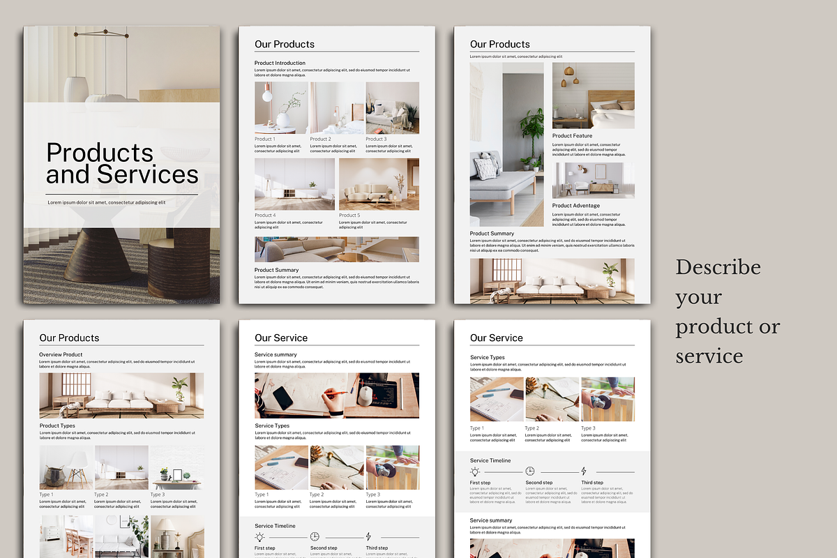 Business Plan Template Canva - Beige, a Presentation Template by PayuStudio (Photo 4 of 10)