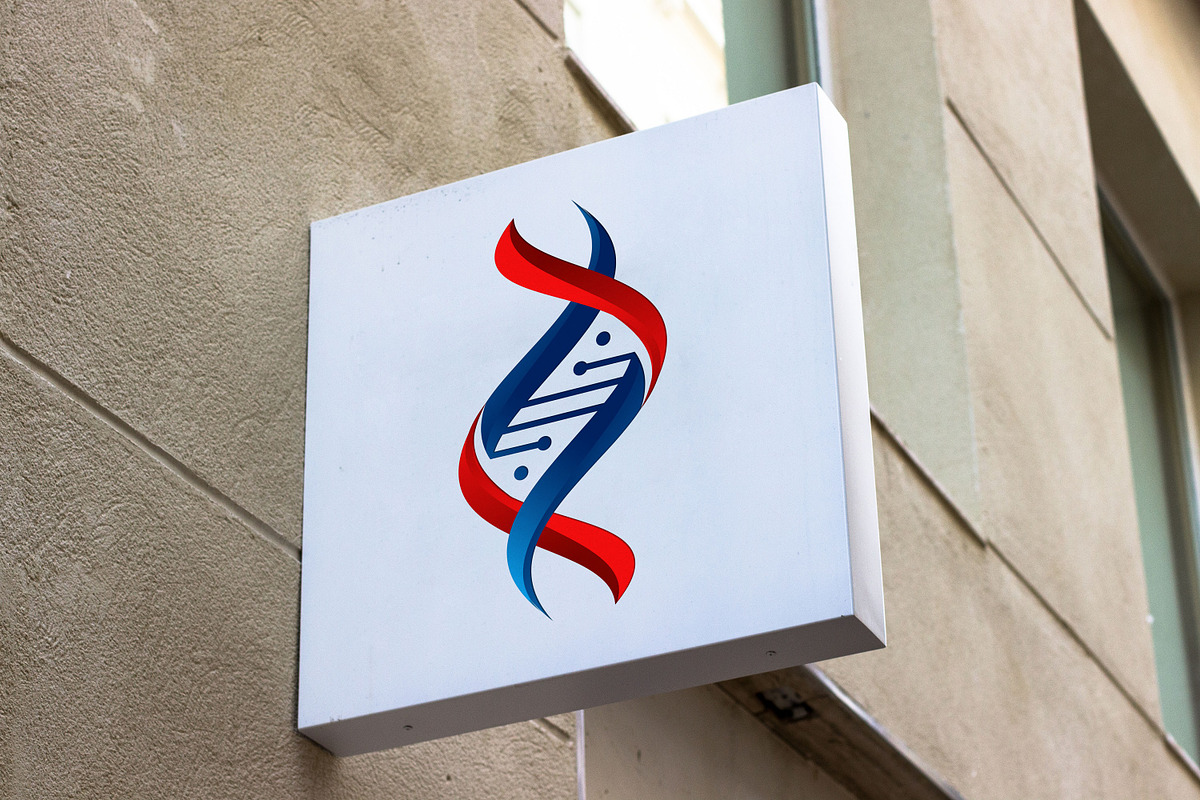 3d DNA logo designs concept, Gen log, a Branding & Logo Template by ...