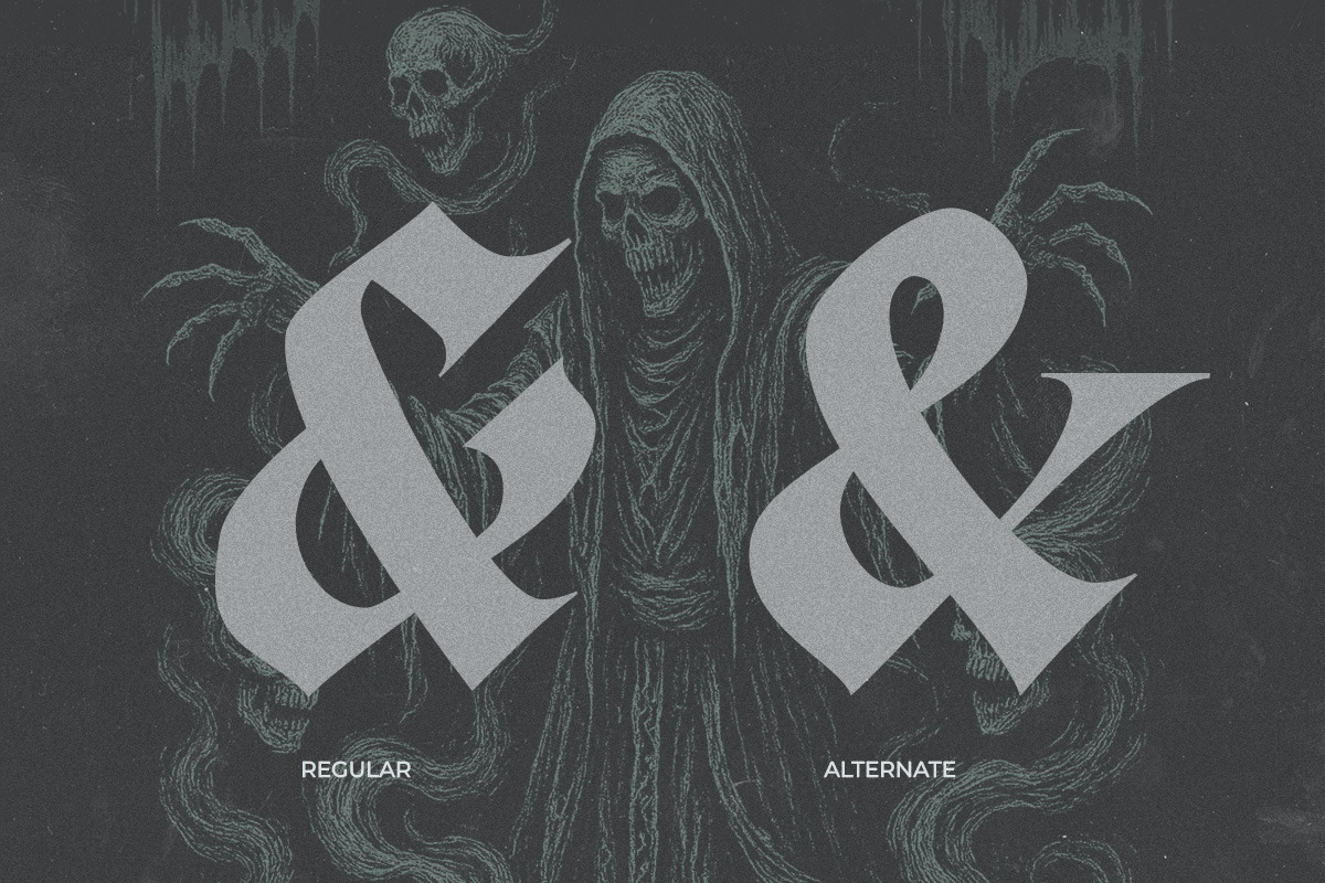 Nocturne Black — Gothic Horror Font, a Blackletter Font by Rillatype (Photo 8 of 9)