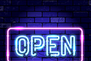 Neon Signboards Frame Alphabet, a Decorative Illustration by TAlex (Thumbnail 2 of 6)