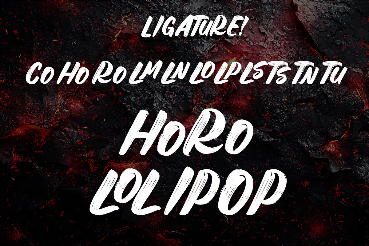 Brokster, a Handwritten Font by Letterara (Photo 11 of 13)