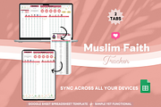 Simple Muslim Faith Tracker, a Templates & Theme by bellaROSEworkshop (Thumbnail 4 of 6)