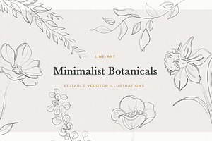 Minimalist Botanical Drawings