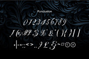 Faithless Edgy Tattoo Font, a Script Font by WhymoreArt (Thumbnail 12 of 12)