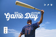 Baseball Font Bundle - 20 Fonts!, a Script Font by HipFonts (Thumbnail 6 of 12)