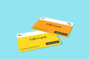 Gift Card Mockup Design, a Print Template by alimran24 (Thumbnail 6 of 33)