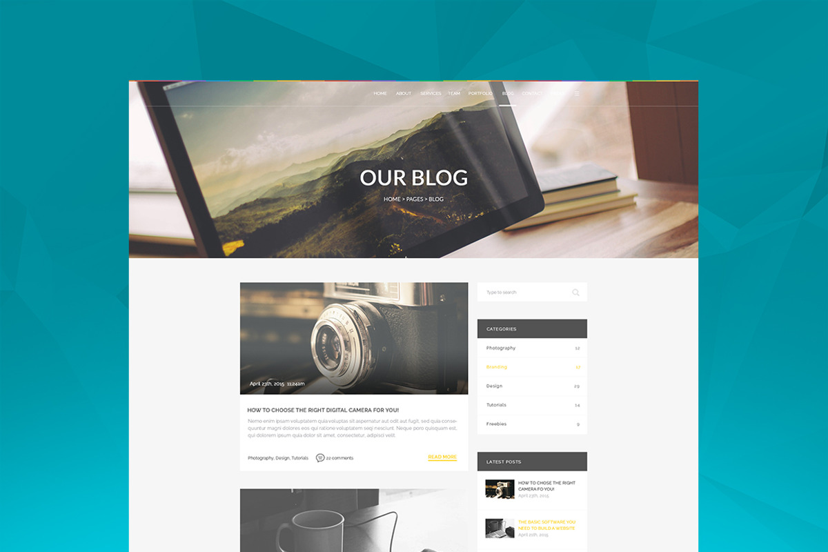 Sreative | Creative Multi-Purpose, a Websites & App Template by Sreative (Photo 5 of 5)