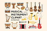 Music Instrument Clipart - Swiitery, an Object Illustration by Iconixar & Friends (Thumbnail 1 of 2)