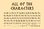 CS Hunger – Ancient Greek Font, a Sans Serif Font by Craft Supply Co. (Thumbnail 8 of 8)