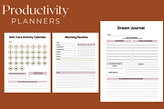Productivity Planner - 65-Pages, a Stationery Template by Local Marketing Templates (Thumbnail 3 of 7)