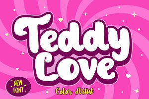 Teddy Love Font