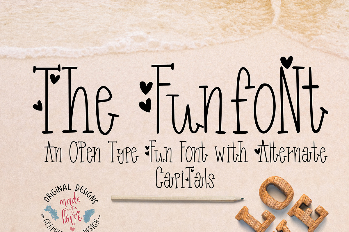 Funfont Modern Playful Cute Font