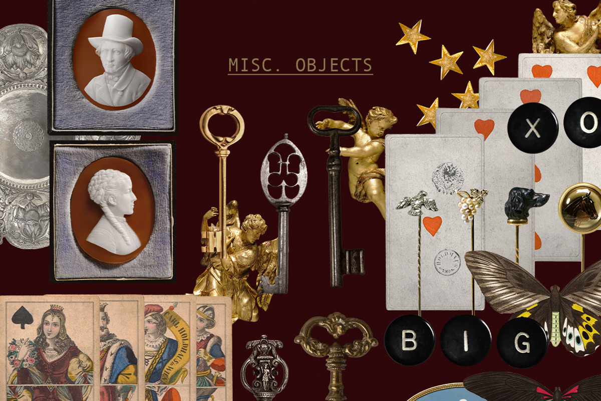 WRITTEN AFFAIR Collage Pack, an Object Graphic by Desert Poetic (Photo 8 of 19)