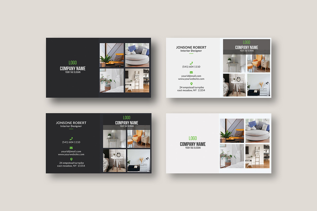 Interior Design Business Card, a Business Card Template by Helal Shop (Photo 7 of 7)