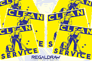 Cleaning Service Illustration, a Work Illustration by regalDRAW (Thumbnail 3 of 3)