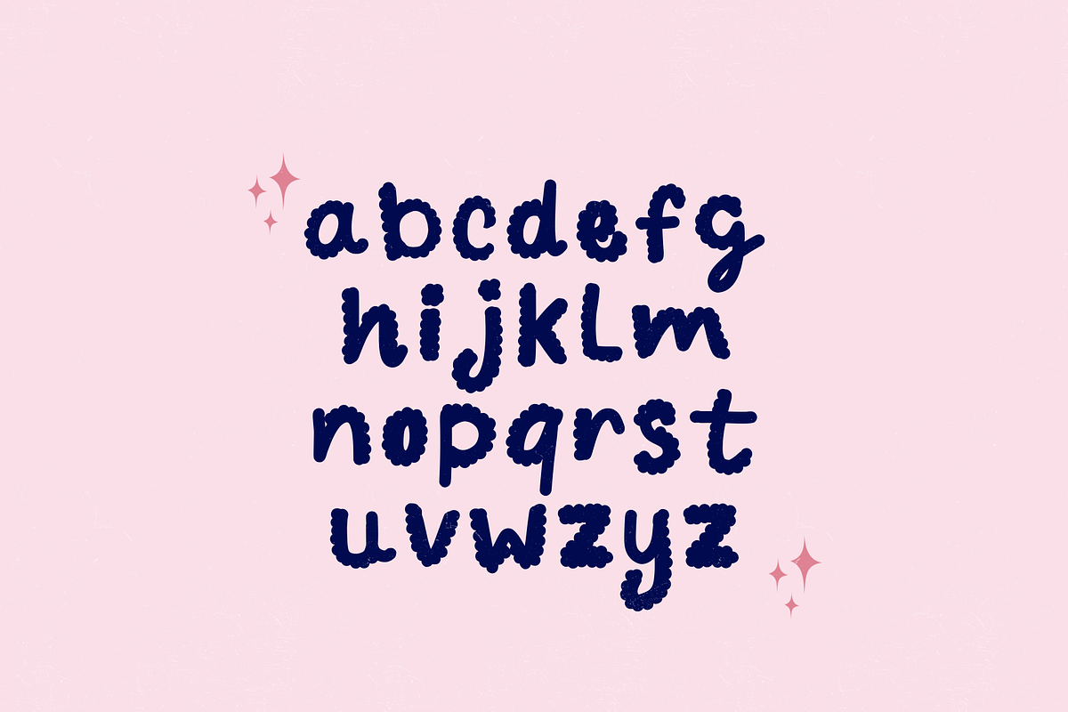 Clouddy font, a Handwritten Font by JJuta (Photo 6 of 6)