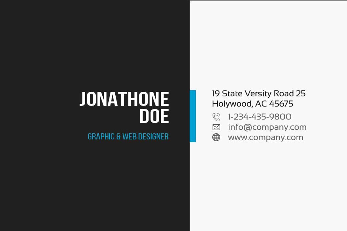 Simple Business Card, a Business Card Template by DesignGhar (Photo 5 of 7)
