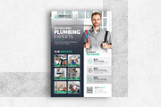Plumbing Handyman Flyer, a Flyer Template by GraphicsBurg (Thumbnail 3 of 4)
