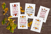 50 Thanksgiving greeting cards, a Decorative Illustration by AV Design (Thumbnail 8 of 10)