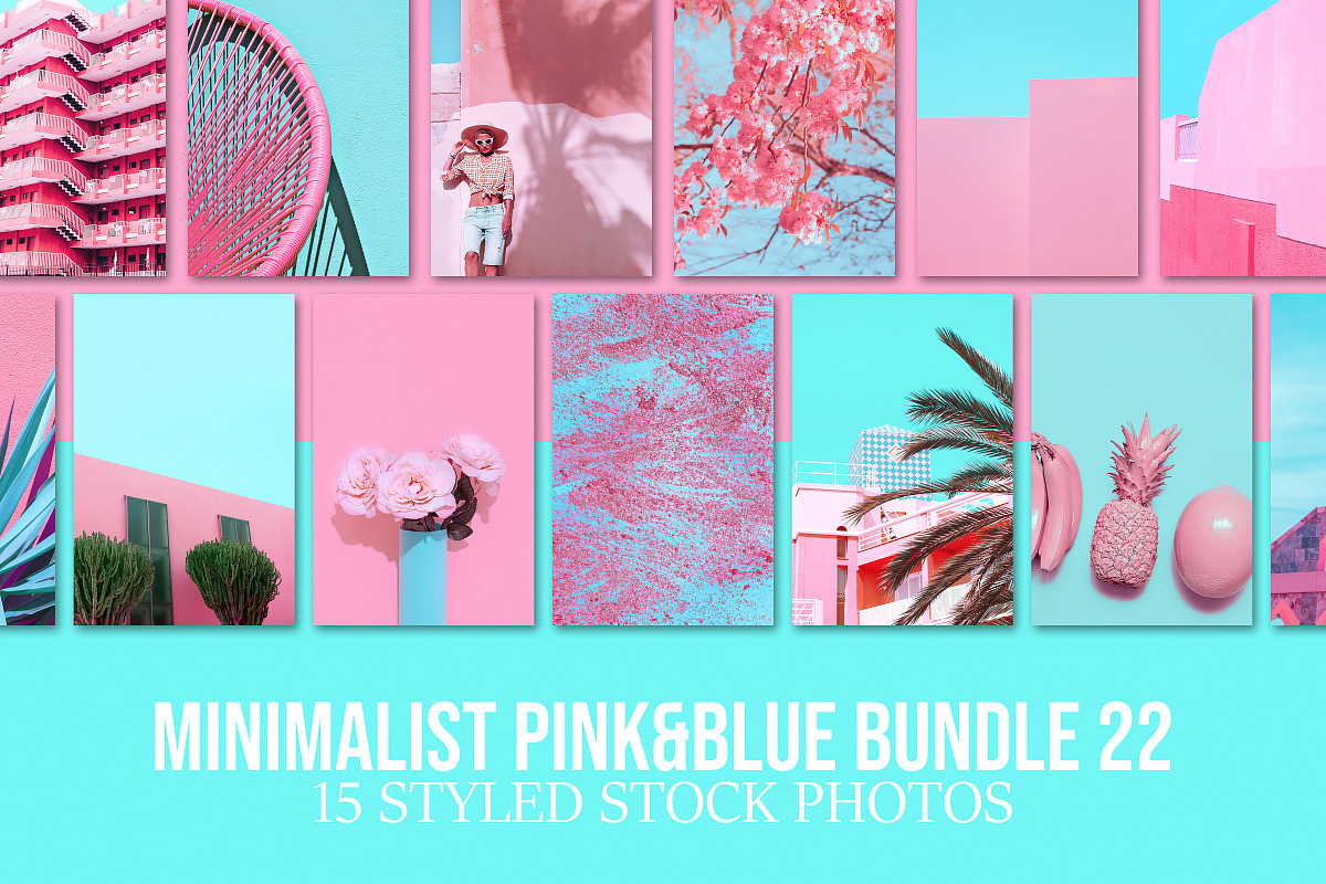 Minimalist pink&blue bundle 22, a Person Photo by Jenya Porechenskaya (Photo 1 of 7)