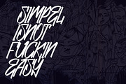 Mickle Swash Brush Font, a Handwritten Font by NTC Graphic (Thumbnail 5 of 9)