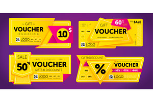 Gift Voucher Template With Modern