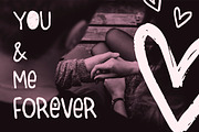 Lovely & Cute - 3 Handmade fonts!, a Font by Andrea De Oliveira (Thumbnail 2 of 6)