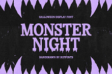 Monster Night Halloween Display
