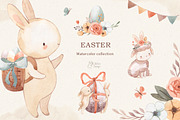 EASTER. Watercolor clipart, an Animal Illustration by OlliArtDesign (Thumbnail 1 of 7)