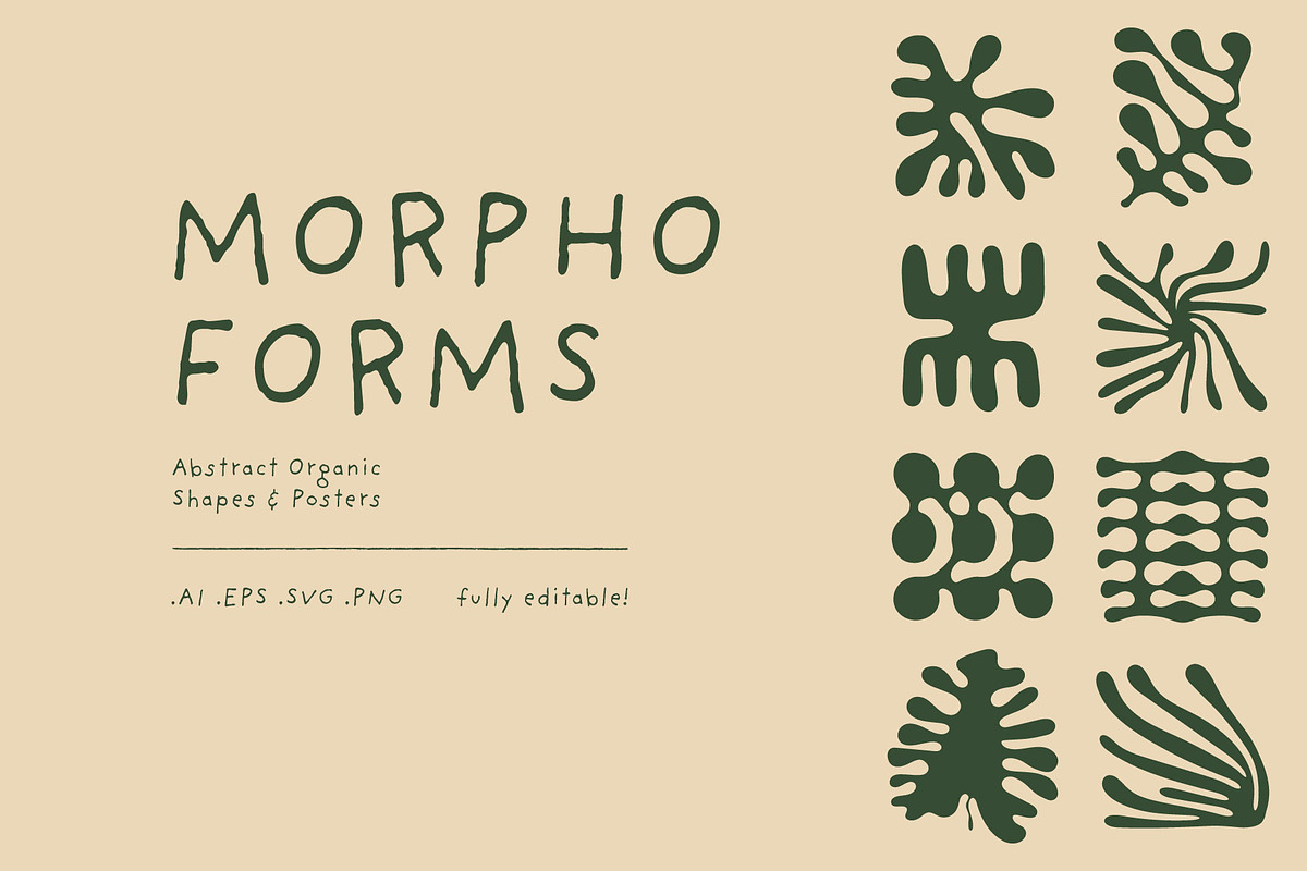 Morphoforms - Shapes & Posters, an Object Graphic by Léo Alexandre (Photo 1 of 6)