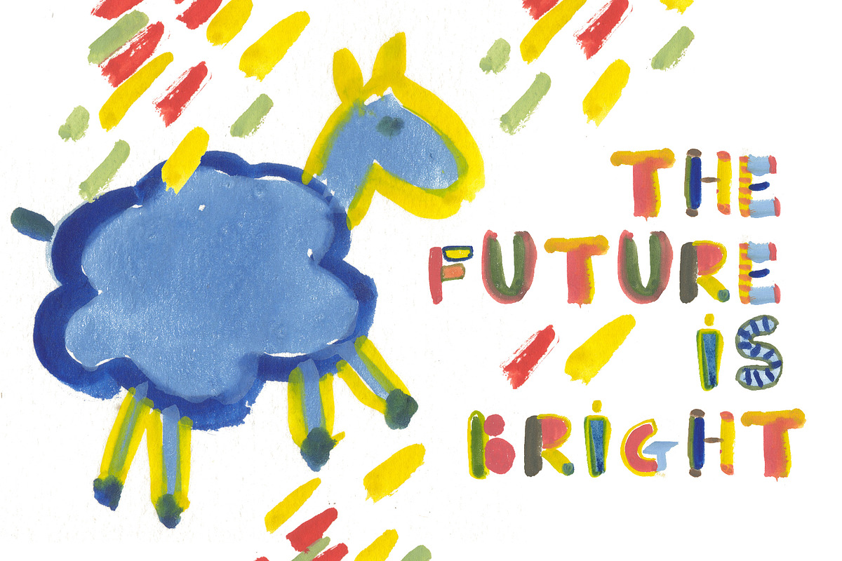 BRIGHT GOUACHE bitmap color font preview 5