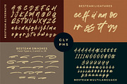 Besteam • A Brush Font, a Blackletter Font by azetypestudios.com (Thumbnail 10 of 11)