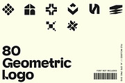 Geometric Logo Pack, a Solid Icon by Tekuni (Thumbnail 13 of 14)