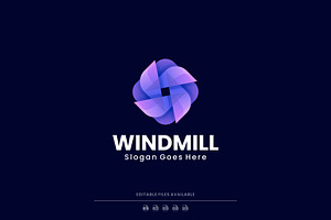 Windmill Colorful Logo